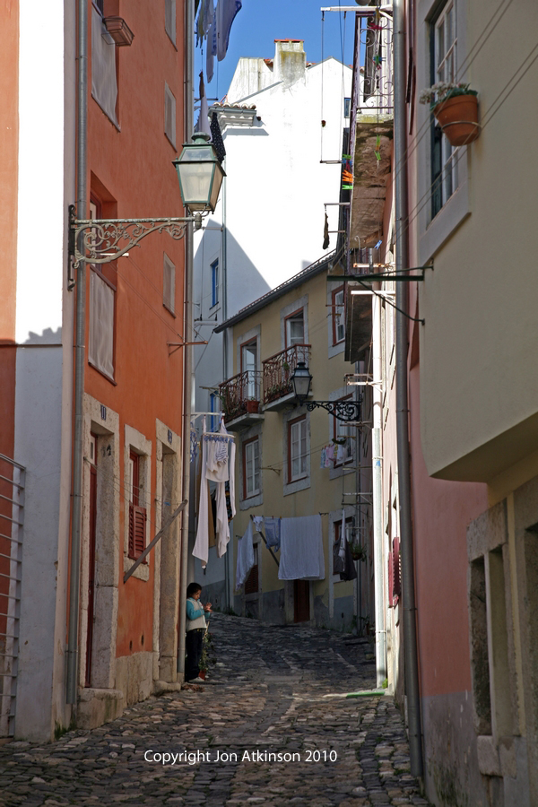 View of Lisbon from Santa Justa Elevator, Portugal. View of Lisbon from Santa Justa Elevator, Portugal.